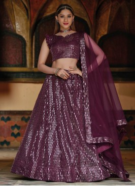 Trendy Embroidered Wedding A Line Lehenga Choli