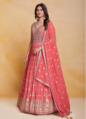 Trendy Orange Mirror Trendy Gown