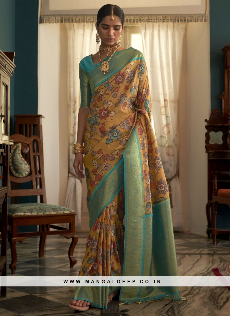 Buy Pure Handloom Banaras Tussar Silk Sarees at Sloka Online, Hyderabad -  Order Online Sloka Online, Hyderabad - Order O