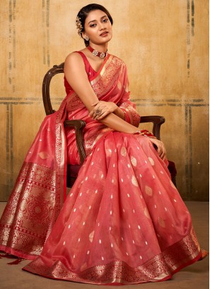 Unique Border Saree