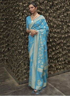 Unique Weaving Ceremonial Trendy Saree