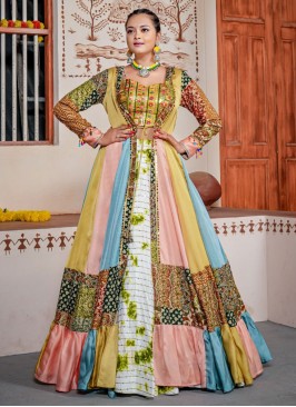 Urbane Cotton Sequins Readymade Lehenga Choli