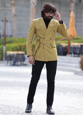 Versatile Mustard Blazer