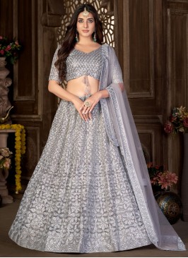 Versatile Net Trendy Lehenga Choli