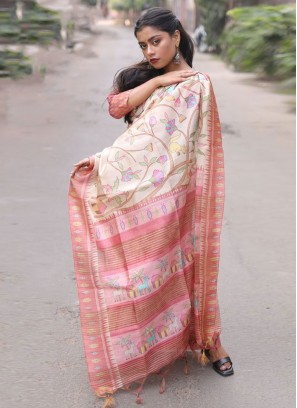 Vibrant Silk Traditional Saree