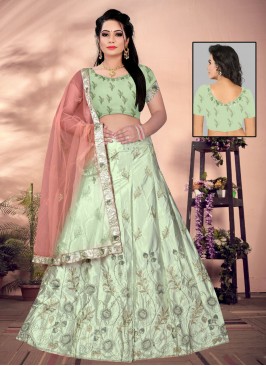 Vivacious Green Designer Lehenga Choli