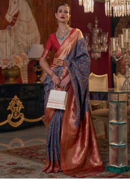 Vivacious Handloom silk Classic Saree