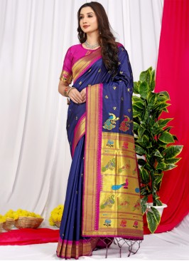 Vivacious Silk Trendy Saree