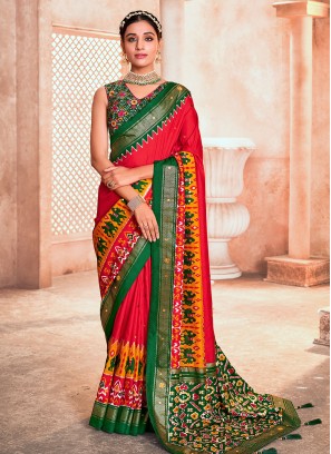 Vivid Printed Trendy Saree