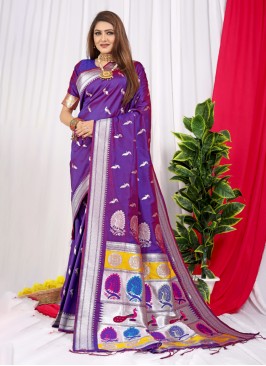 Vivid Silk Classic Saree