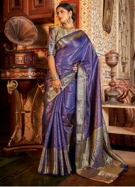 Voguish Contemporary Saree For Sangeet