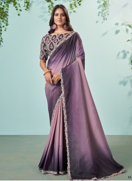 Voluptuous Crepe Silk Border Traditional Saree