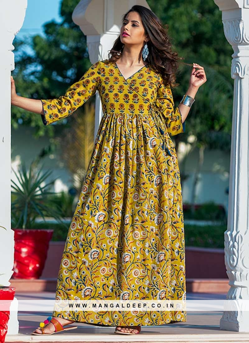 Buy Yellow Dresses & Gowns for Women by SIDYAL Online | Ajio.com