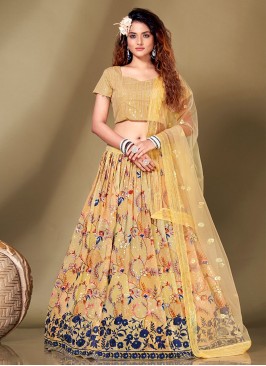 Yellow Color Readymade Lehenga Choli