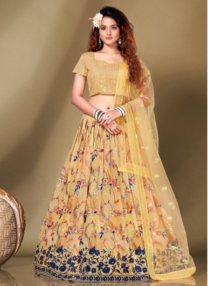 Yellow Color Readymade Lehenga Choli