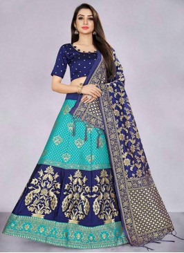 Zesty Jacquard Lehenga Choli