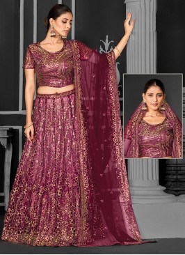 Zesty Net Contemporary Trendy Lehenga Choli