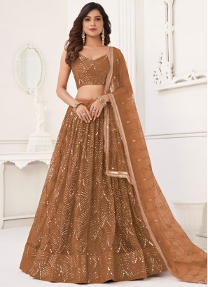 Zesty Thread Net Lehenga Choli